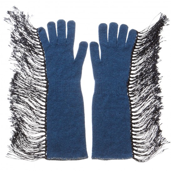 Cashmere Blend Gloves in Hippy charm packaged in Signature box